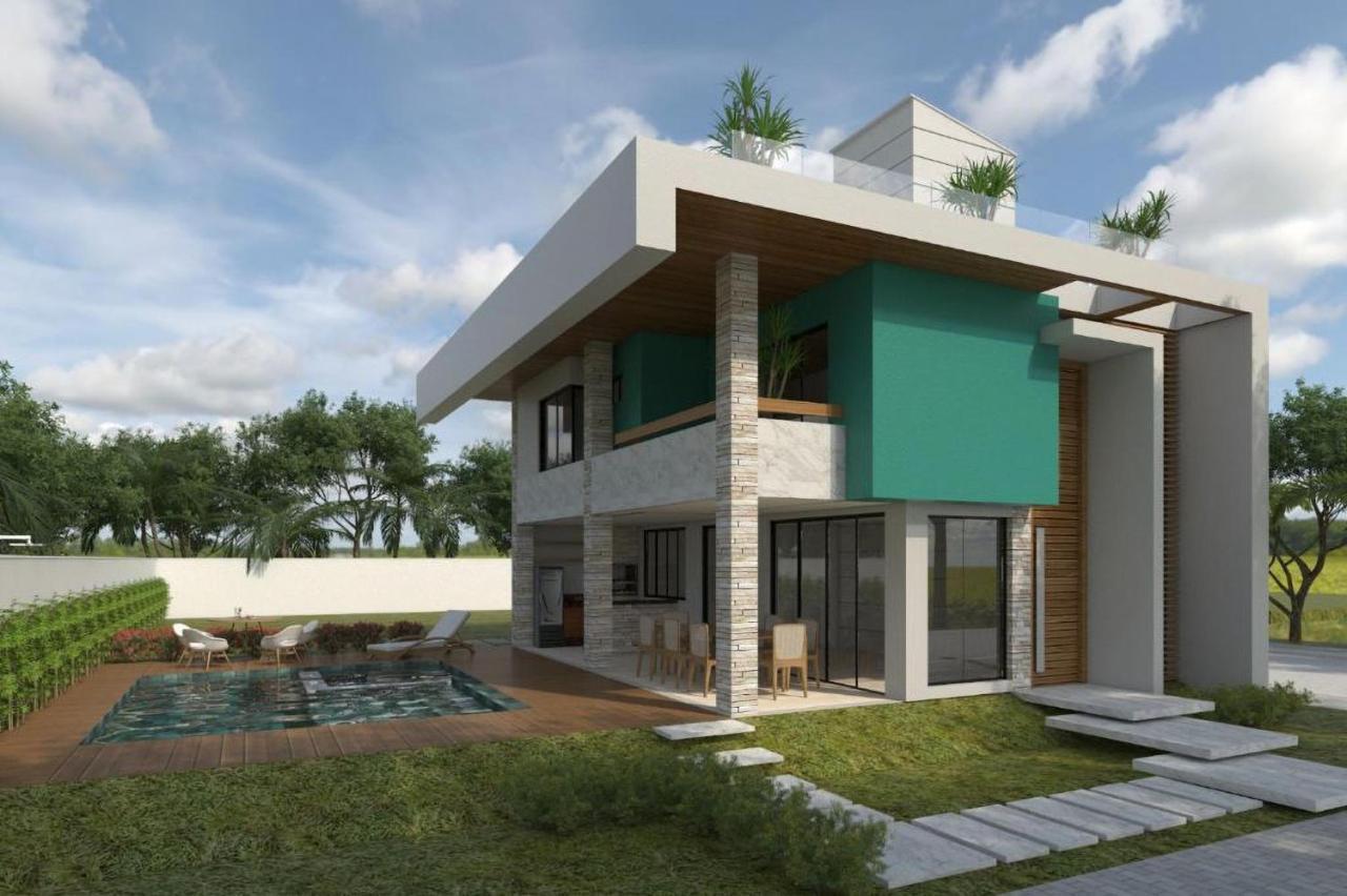 Вилла Espetacular Casa De Charme Em Sao Miguel Do Gostoso - Salou Экстерьер фото